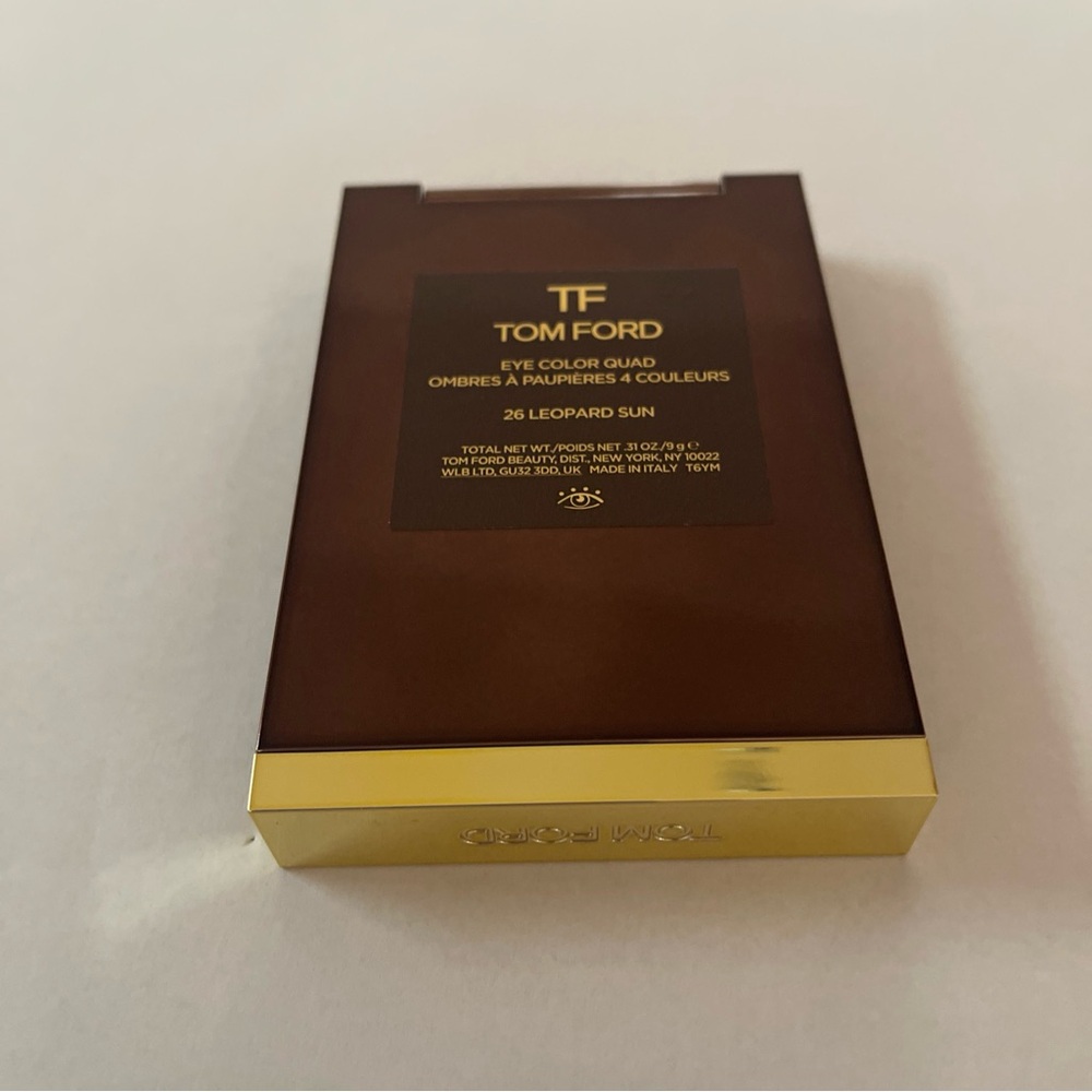 Tom Ford Eye Color Quad Eyeshadow Palette #26 Leopard Sun NWOB - Picture 5 of 5